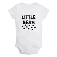 thumbnail image 2 of iDzn Little Bean Funny Rompers For Babies, Newborn Baby Unisex Bodysuits, Infant Jumpsuits, Toddler 0-24 Months Kids One-Piece Oufits, 2 of 5