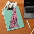 thumbnail image 5 of FORMRS A4 Clipboard Folder with Pen Holder Horizontal Foldable School Office Binder, Pink Cheetah, 5 of 9