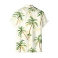 thumbnail image 6 of Mens Hawaiian Shirt Short Sleeve Button Down Shirts Tropical Floral Summer Beach Shirts,S-3XL, 6 of 7