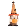thumbnail image 1 of Decorations Fabric Dolls Pumpkin & Bat Dolls Figurines, 1 of 6