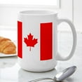 thumbnail image 6 of CafePress - Canadian Flag Large Mug - 15 oz Ceramic Large White Novelty Mug, 6 of 6