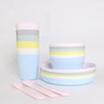 thumbnail image 4 of EASTIN Six-piece Cutlery Set 1 Set Broken-proof Rounded Edges Useful Portable Kids Eating Tableware Fork Cutter Set, 4 of 4
