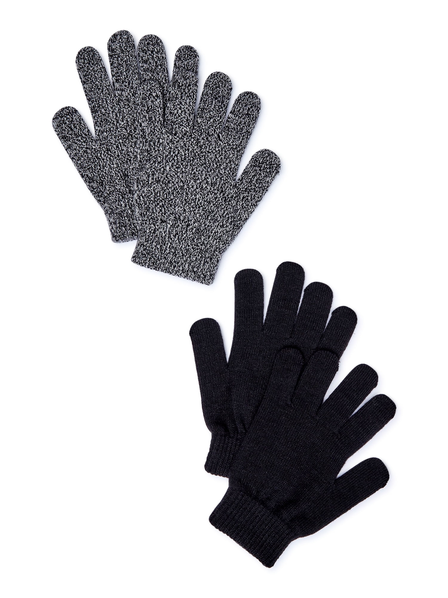 Time and Tru Adult Gloves, 2-Pack