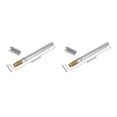 thumbnail image 3 of yingyy Rallonge Outils en Alliage d'Aluminium Porte-Stylo Outil Papeterie Argent 2Ensemble, 3 of 6