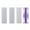 Purple, variant on Ludlz 4 Pcs/set Cake Scraper Decorating Plastic Sawtooth Comb Mousse Butter Cream Cake Edge Tools Plastic Sawtooth Cake Icing Smoother Kitchen Baking Cake Edge DIY Tool
