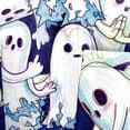 thumbnail image 5 of EGNMCR Halloween Scrub Top Mode Femme Blouse Décontractée Col en V Imprimée Manches Courtes T-Shirt Été Halloween Poches Hauts Cadeaux Halloween pour Femmes, 5 of 5