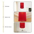 thumbnail image 5 of Cloth Drum Lamp Shade 16.51x11.79x0.08in Folding Drum Lampshade Chandelier Lampshade for Lamp Shade Replacement Red, 5 of 5