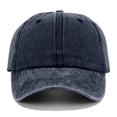 thumbnail image 5 of WAYUTE Men's Baseball Caps Sports Solid Color Sun Visor Hat Adjustable Size Breathable Design for Running Hiking Casual Summer, 5 of 5