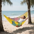 thumbnail image 5 of Hanging Hammock Portable Travel Camping For Outdooor Beach Camping Hiking Guitar Music Designs, 5 of 8