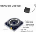 thumbnail image 3 of Punch-Free Automatic Door Closer, Hole-Free Self-Closing for Most Doors, Black, 3 of 4
