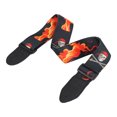 thumbnail image 3 of Guitar Strap, Fashionable High Adaptability Comfortable Stable Flame Pattern Bass Shouder Strap  for Music Class, 3 of 8