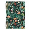 thumbnail image 7 of FORMRS 1-Subject Spiral Notebook 8" x 5" College Ruled 60 Refillable Sheet A5 Hard Cover, Green Vibrant Forest Pattern, 7 of 7
