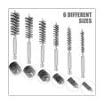 18 Pcs Drilling Brushes, Twisted Wire Stainless Steel Cleaning Brushes