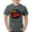 Charcoal, variant on American Steel Tough Truck T-shirt Offroad Pickup 4x4 USA Power Men's Tee