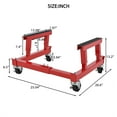 thumbnail image 4 of CQSXDA  ATV Motorcycle Engine Cradle Dolly - Engine Stand for Motorcycle Maintenance Needs, 4 of 14