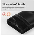 thumbnail image 2 of Womens Winter Leather Gloves Touch Screen Wool Lined Windproof Warm Suede Fashion Dress Gloves, 2 of 6