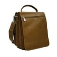DOUBLE FLAPOVER SHOULDER BAG