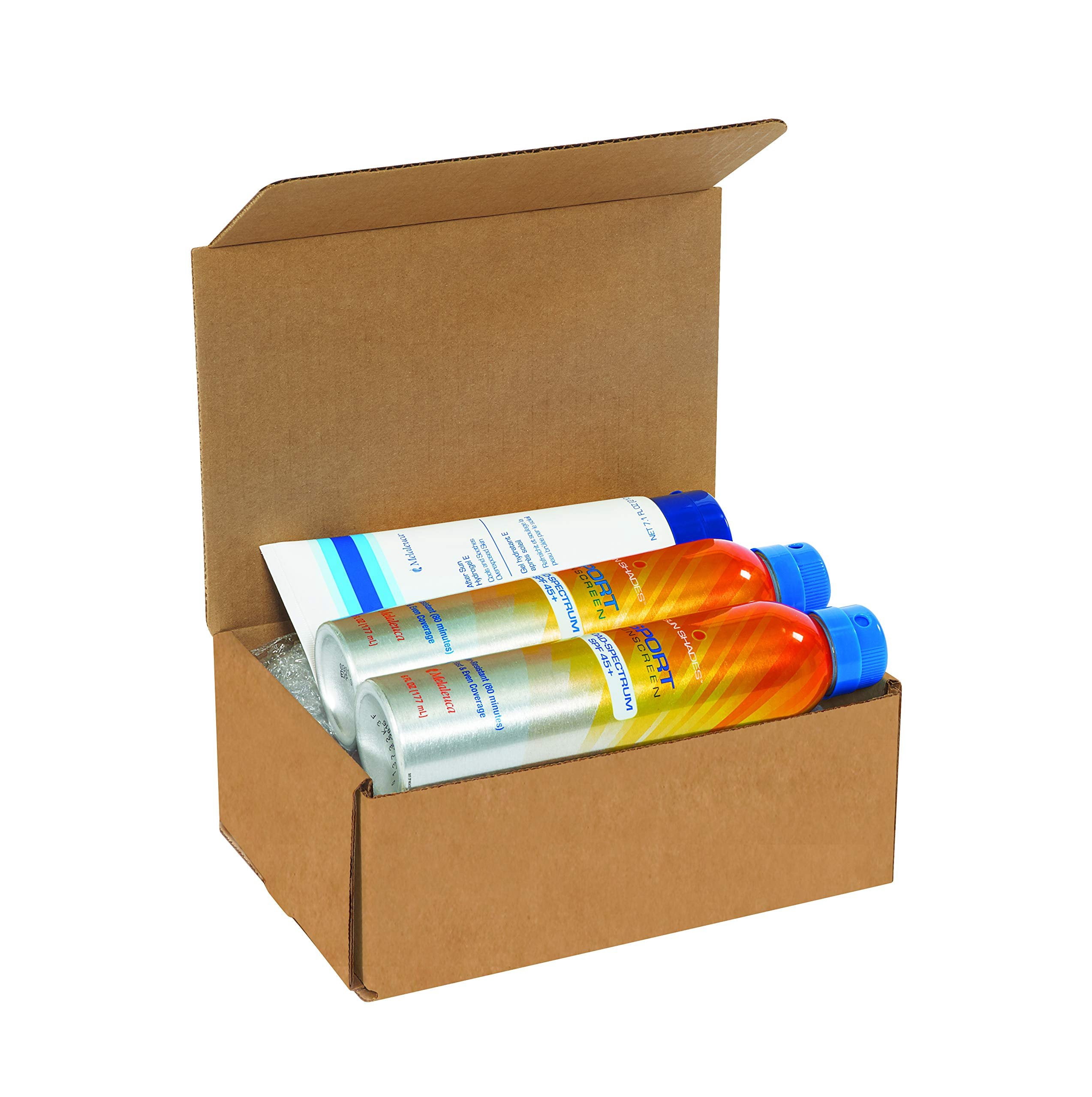 BOX USA Shipping Boxes Small 8"L x 6"W x 4"H, 50-Pack  Corrugated Cardboard Box for Packing, Moving and Storage