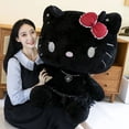 thumbnail image 2 of 60cm Cute Sanrio Hello Kitty Plush Toy Kawaii Angel Demon KT Cat Soft Stuffed Plushies Doll Big Size Pillow Girls Birthday Gift, 2 of 5