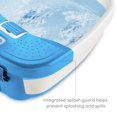 thumbnail image 4 of Homedics Bubble Bliss Deluxe Foot Spa con arco de masaje de calor, 3 accesorios de acupresión, protector contra salpicaduras, nodos elevados crea burbujas, mejora la circulación, alivia los músculos c, 4 of 5