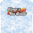 thumbnail image 4 of Inktastic Kickin' It Old School with Weathered Retro Stripe T-Shirt, 4 of 5