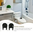 thumbnail image 4 of HLONK Toilet Flapper Universal Replacement Kit 2 Inch Tank Replace Flusher Repairs Bowl Black Stopper, 4 of 10