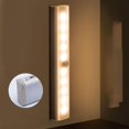 thumbnail image 2 of 1 Piceslumire Chaude Lampes 10 Led, Lumire Chaudesans Fil, Recargable Por Usb, Aimant, Dtecteur De Mouvement, 3 Modes Dclairage, Portable. lumír, 2 of 3