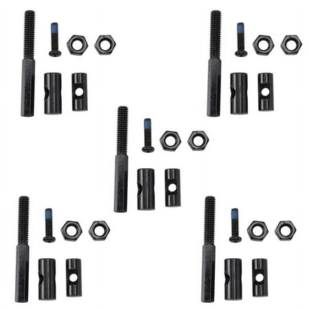 5X Scooter Parts for MAX G30 Pull Ring Screw Hex Stud Hardware Screw Tool Accessories Assembly 5 x pull ring screw set black