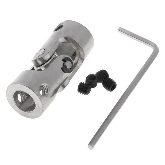 Shaft Coupling Motor Boat Connector Stainless Steel Universal Joint 8x8mm