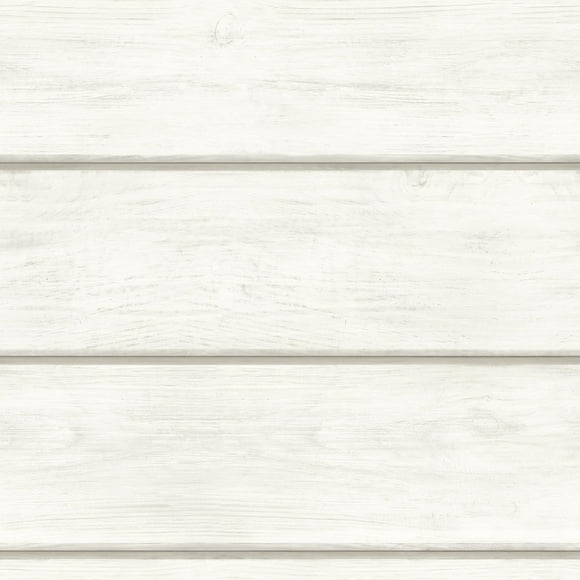 Chesapeake 3115-12441 Cassidy Off-White Wood Planks Wallpaper