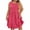 Hot Pink, variant on Plus Size Casual Dress for Women Solid Round Neck Sleeveless Summer Party Vacation A-Line Comfy Relaxed Fashion Dress, Beige XXL