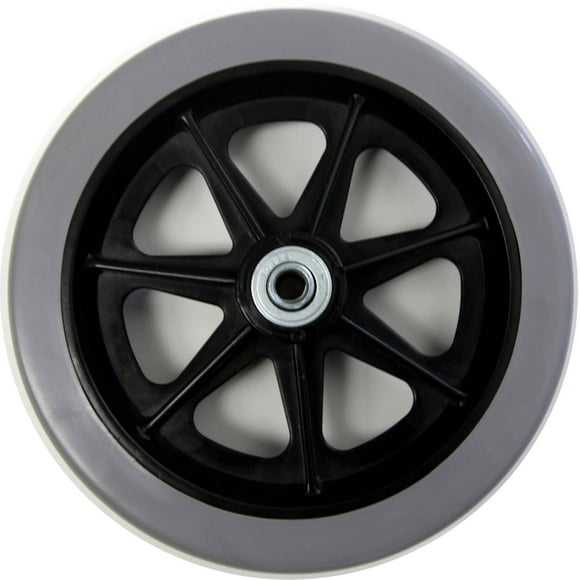 Karman Healthcare Caster with 5/16 inch Bearing, Gray, 6" X 1", 1 Pound