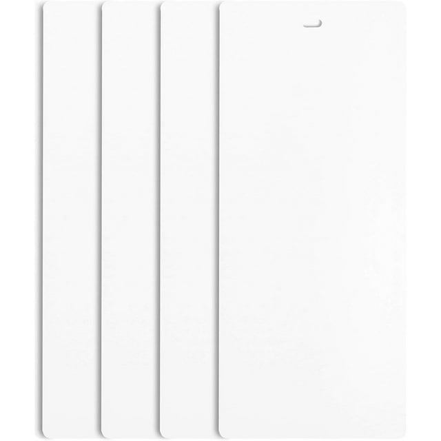 HetayC 82.5" White Vertical Blinds Replacement Slats Sliding Door