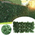 thumbnail image 3 of SPRING PARK 50x100cm Artificial Hedge Ivy Leaf Garden Fence Roll Privacy Screen Balcony Wall Cover, 3 of 7