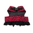 thumbnail image 3 of Christian Siriano, Dog Harness, Animal Print Dog Harness Dress, Red, M, 3 of 8