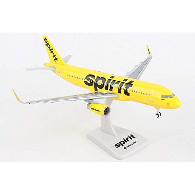 【ゆい】スピリット航空 A320 1/200 hogan Hogan HG11229G Spirit A320 1-200 with Gear Aircraft - Walmart.com