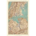 thumbnail image 4 of Bien 13x18 Black Modern Wood Framed Wall Art Titled - Long Island Sound Queens Mt Vernon New York, 4 of 6