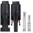thumbnail image 5 of 10-100 pairs MC4 solar connector socket + plug coupling cable connector 2.5-6 mm²; 10/20 pairs solar connector for MC4 waterproof cable socket coupling solar system, 5 of 5