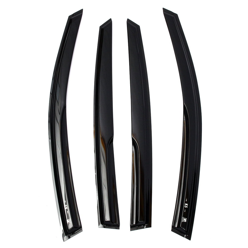 4Pcs Window Visors Side Sun Rain Guard Vent Shade For KIA 20112015