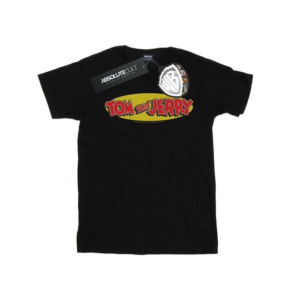 Tom T-Shirt pour Hommes And Jerry à Logo en Ligne