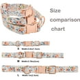 thumbnail image 6 of PRIYAL Metal Buckle Dog Collar, Durable Adjustable Dog Collar Soft for Small Medium Large Dogs (S(10-14in), Flower3), 6 of 13