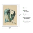 thumbnail image 2 of A Breton Gleaner - South West England - From an Original Color Painting by Paul Gauguin c.1886 - Fine Art Rolled Canvas Print 27in x 40in, 2 of 4