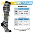 thumbnail image 6 of 6 Pairs Medical Sport Compression Socks - 15-20mmhg Graduated Knee-High Support for Men & Women, Ideal for Soccer, Running, and Nurses, 6 of 7