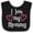 Black and White, variant on Inktastic I Love My Mommy Hearts Boys or Girls Baby Bib