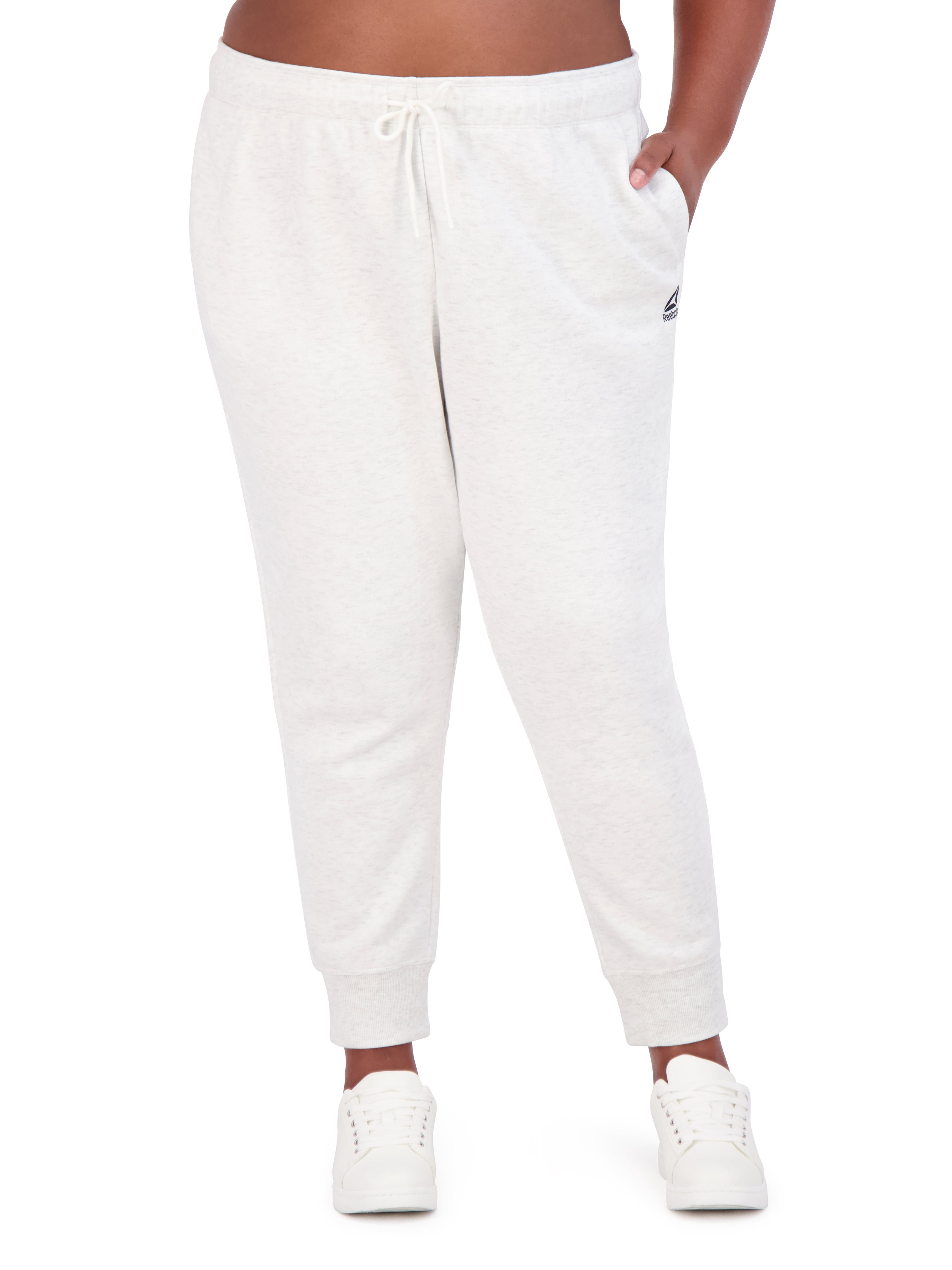 Reebok Women's and Women's Plus Game Day Fleece Jogger Pants, Sizes XS-4X