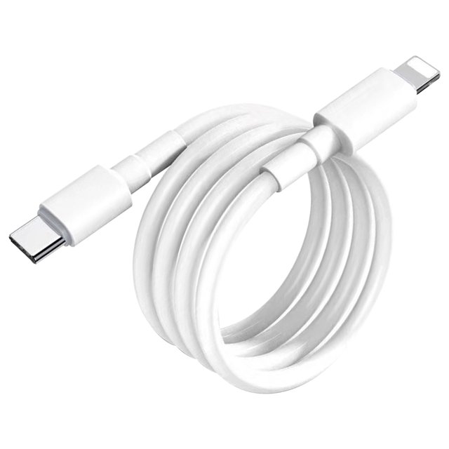 Cable datos PD Cable PD carga rápida C-Ligting adecuado para teléfonos móviles Apple 14P Cable datos PD carga rápida 30 W (cable C-Ligting cable 2 m)