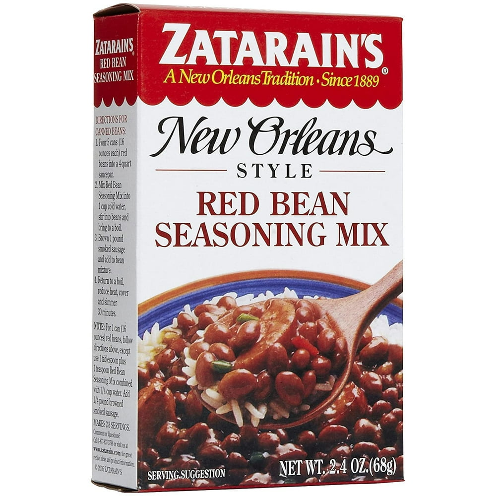 Zatarains Red Bean Seasoning Mix 2.4 Oz