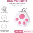 thumbnail image 3 of XYCCY Mini Chien de Chat GPS Tracking Locator, Petit Appareil Portable Bluetooth Intelligent Anti-Perdu pour Bagages / Enfant / Animal de Compagnie ST-001, 3 of 8