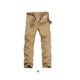 thumbnail image 3 of Qarigey Pantalón cargo Transpirable y cómodo Aplicación amplia Hecho con pantalones cargo para hombre de algodón Prendas para la parte inferior del cuerpo Caqui 38, 3 of 6