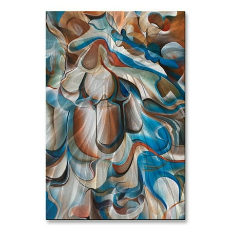 - All My Walls Brian Wall 'The Beatle' Abstract Metal Wall Art